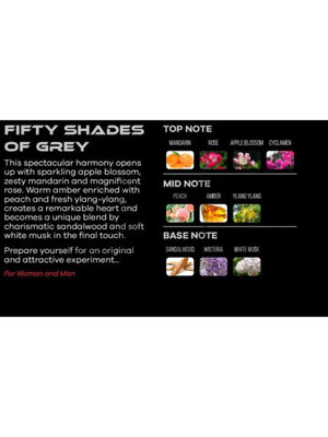  Shaik Shaik /  By Shaik Perfume FIFTY SHADES OF GREY, 50  (,  5)