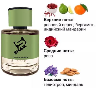  Shaik Shaik  523 (TOM FORD ROSE D'AMALFI), 50 ml NEW (,  1)