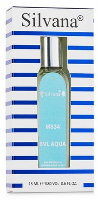 Silvana Silvana M834 Bvlgari Aqva Pour Homme 18  (,  1)