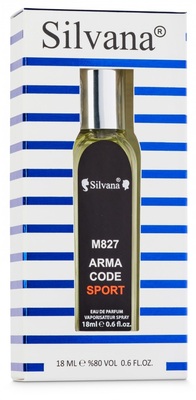 Silvana Silvana M827 Giorgio Armani Code Sport Men 18  (,  1)