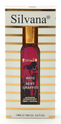  Silvana Silvana W415 Escada Sexy Graffiti Women 18  (,  5)