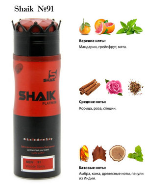  Shaik SHAIK /    91 Paco Rabanne 1 Million, 200 . ()