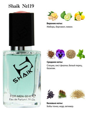  Shaik SHAIK /    119 Yves Saint Laurent L Homme, 50 . (, Shaik 119 Yves Saint Laurent L Homme, 50 .)