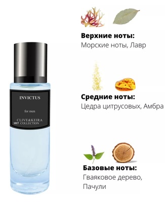  Clive&Keira Clive&Keira /   1017 PACO RABANE INVICTUS 30ml ()