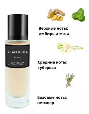  Clive&Keira Clive&Keira /   1019 LACOSTE 12.12. BLANC 30ml ()