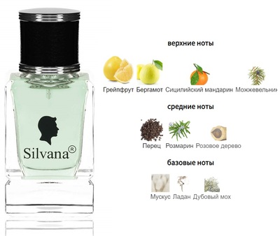  Silvana Silvana M805 DG Light Blue Pour Homme 50  ()