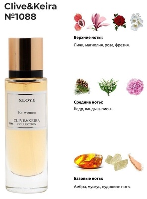  Clive&Keira Clive&Keira /    1088 Chloe Eau De Parfum 30 ml ()