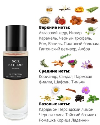  Clive&Keira Clive&Keira /    1043 Tom Ford Noir Extreme men 30 ml ()