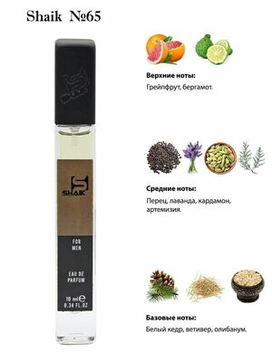  Shaik SHAIK /   65 Givenchy Pour Homme Blue Label 10 ml ()