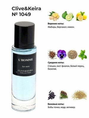 Clive&Keira Clive&Keira /   1049 Yves Saint Laurent L Homme 30 ml ()