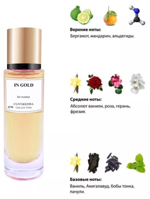  Clive&Keira Clive&Keira /    1176 Woman in Gold By KiIlliian 30 ml ()