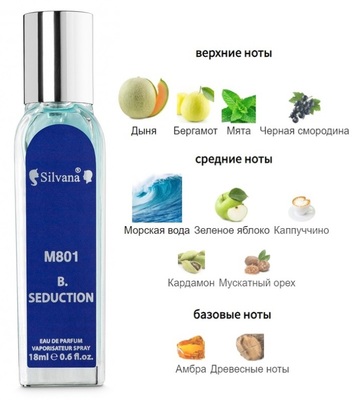  Silvana Silvana M801 Antonio Banderas Blue Seduction 18  ()