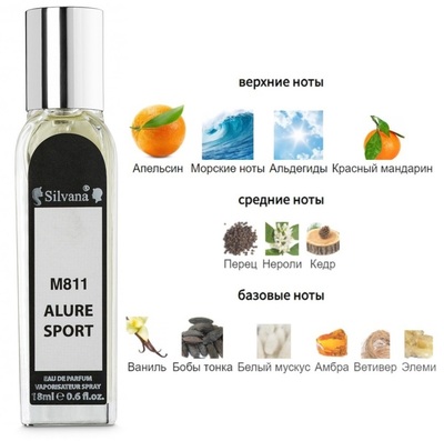  Silvana Silvana M811 Chanel Allure Homme Sport 18  ()