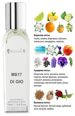  Silvana Silvana 817 Giorgio Armani Acqua di Gioia 18  ()