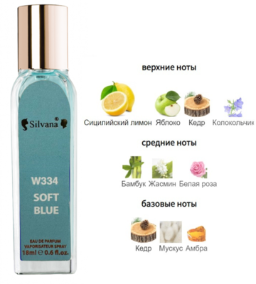  Silvana Silvana W334 DG Light Blue 18  ()