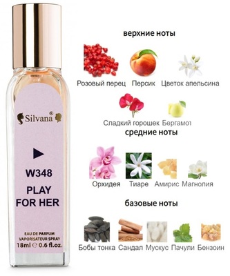  Silvana Silvana W348 Givenchy Play For Her 18  ()