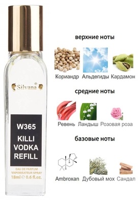  Silvana Silvana W365 By Kilian Vodka on the Rocks 18  ()