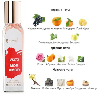  Silvana Silvana W372 Cacharel Amor Amor 18  ()