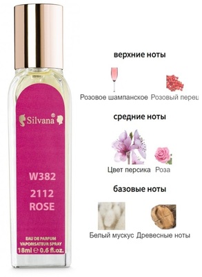  Silvana Silvana W382 Carolina Herrera 212 VIP Rose 18  ()