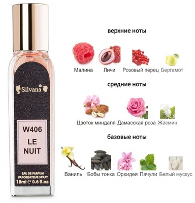  Silvana Silvana W406 Lancome La Nuit Tresor Caresse 18  ()