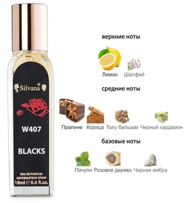  Silvana Silvana W407 Paco Rabanne Black XS 18  ()