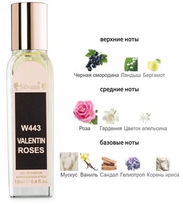  Silvana Silvana W443 Valentino Rockn Rose Couture 18  ()
