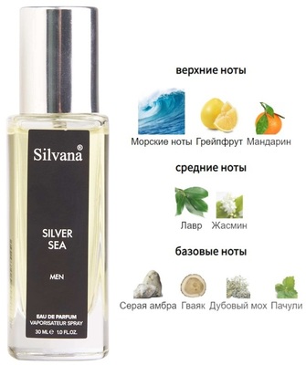 Silvana Silvana M819 Paco Rabanne Invictus ( 11 Silver Sea ) 30  ()