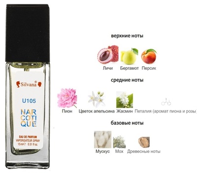  Silvana Silvana U105 Ex Nihilo Fleur Narcotique ( U105 El Nino Narcotic ) 15  ()