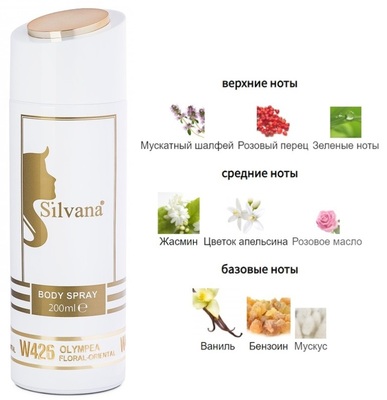  Silvana Silvana /   Silvana W426 Paco Rabanne Olympea 200  ()