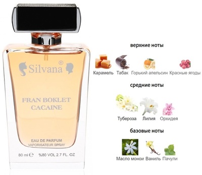  Silvana Silvana U119 Franck Boclet Cocaine ( U119 Fran Boklet Cacaine ) 80  ()