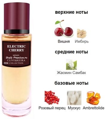  Clive&Keira Clive&Keira /    2116 Electric Cherry Tom Ford 30 ml ()