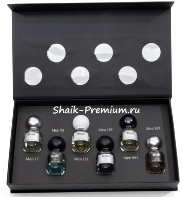 Подарочные наборы Shaik Shaik Парфюмерный набор Shaik Seduction Collection men №1 6 шт по 15 мл Подарочные наборы Shaik Shaik Парфюмерный набор Shaik Seduction Collection men №1 6 шт по 15 мл (фото)