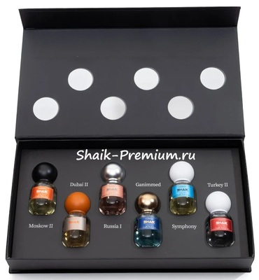 Подарочные наборы Shaik Shaik Парфюмерный набор Shaik Seduction Collection unisex №2 6 шт по 15 мл Подарочные наборы Shaik Shaik Парфюмерный набор Shaik Seduction Collection unisex №2 6 шт по 15 мл (фото)