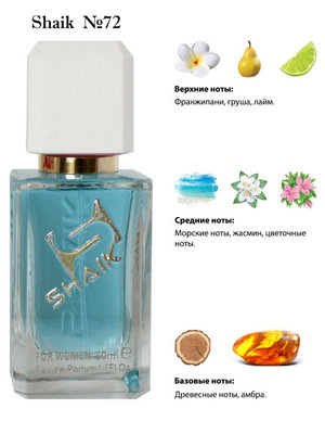  Shaik SHAIK /    72 Davidoff Cool Water, 50 . ()