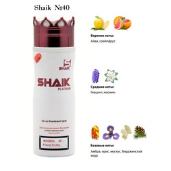 Shaik SHAIK /    40 Chanel Chance u Tendre, 200 .