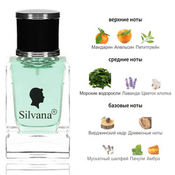  Silvana Silvana M834 Bvlgari Aqva Pour Homme 50 