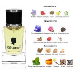  Silvana Silvana M847 Tom Ford Noir Men 50 