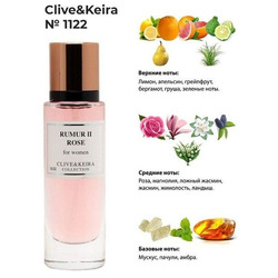  Clive&Keira Clive&Keira /    1122 Lanvin Rumeur 2 Rose 30 ml