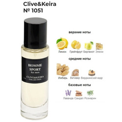  Clive&Keira Clive&Keira /    1051 Christian Dior Homme Sport 30 ml