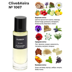  Clive&Keira Clive&Keira /    1067 Fahrenheit (Christian Dior Fahrenheit) 30 ml