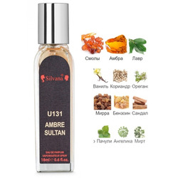  Silvana Silvana U131 Serge Lutens Ambre sultan 18 