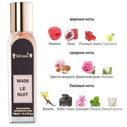 Silvana Silvana W406 Lancome La Nuit Tresor Caresse 18 