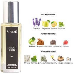  Silvana Silvana M821 Shaik Opulent 77 for Men ( 12 Magic Guide ) 30 