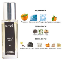  Silvana Silvana M811 Chanel Allure Homme Sport ( 09 Unique Bleus ) 30 
