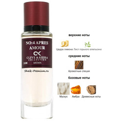  Clive&Keira Clive&Keira /    2108 THOMAS KOSMALA No 4 APRES L`AMOUR 30 ml